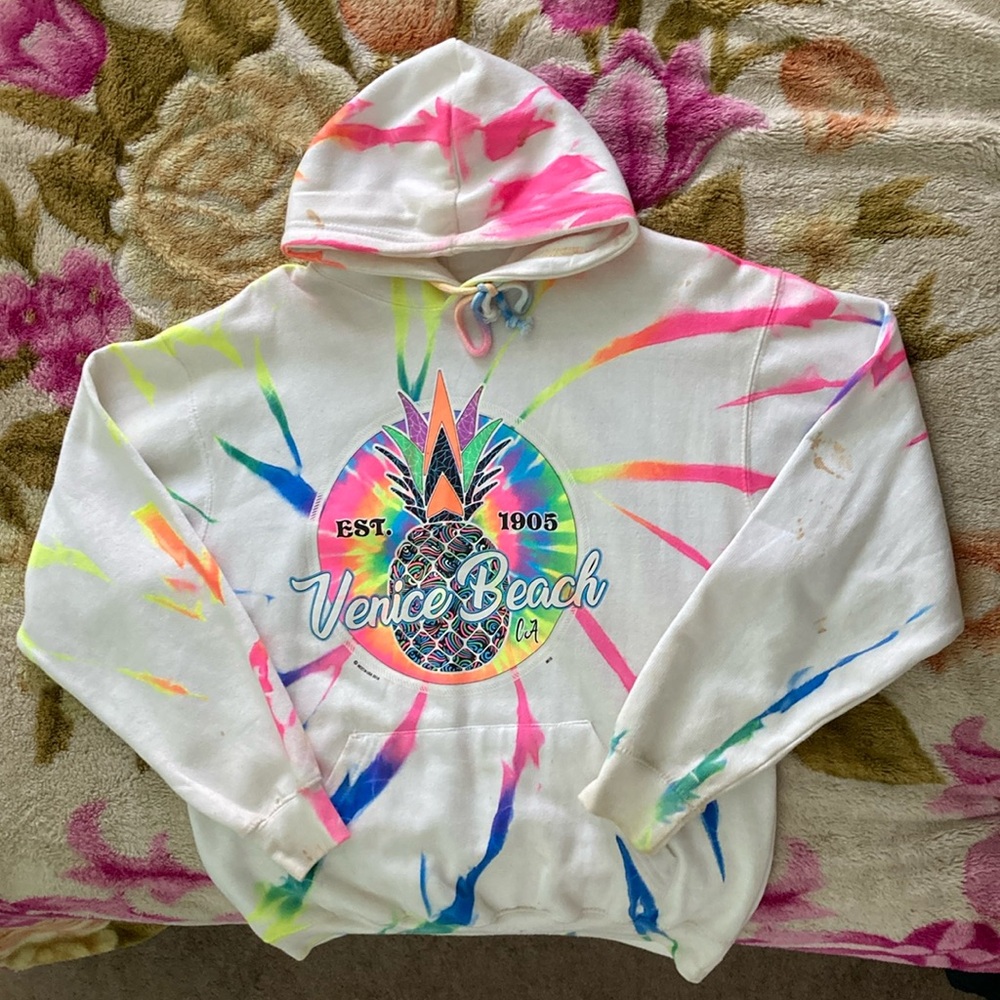 Venice Beach Tie-Dye Hoodie